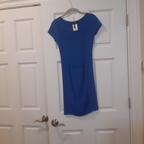 BCBG Maxazria Bandage Electric Blue Dress S - Picture 3 of 12